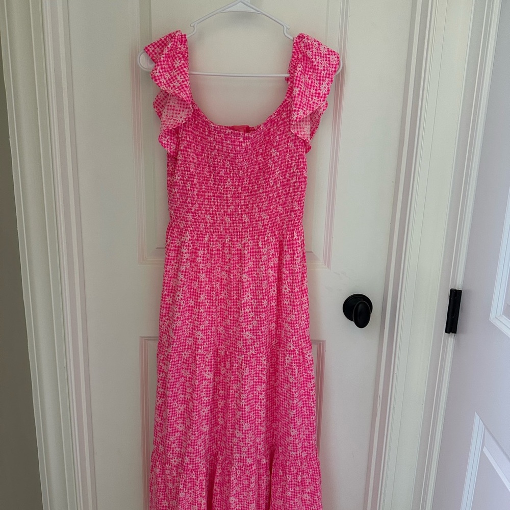 Women’s Lilly Pulitzer Jilly Smocked Midi Dress